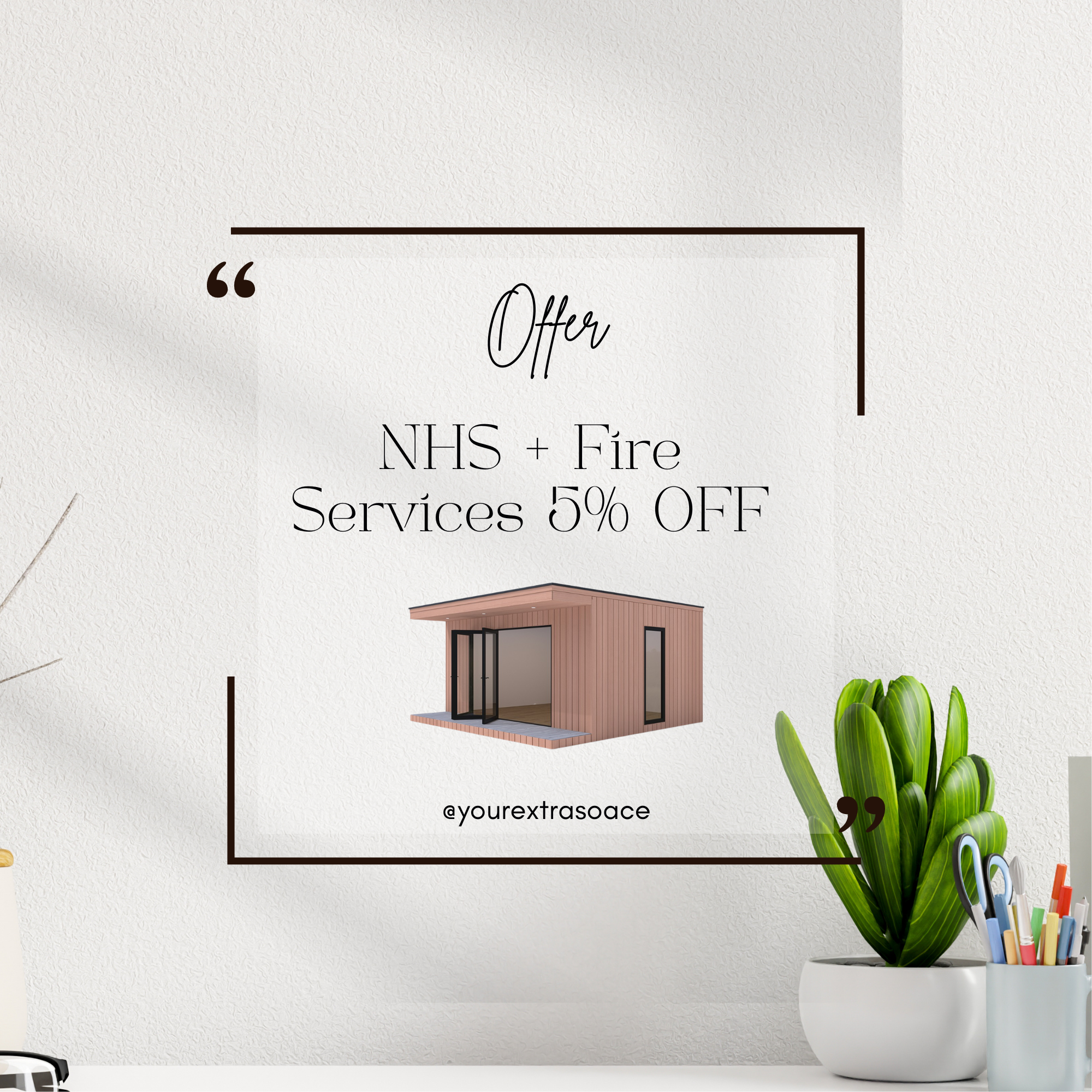 NHS + Fire Services 5% OFF